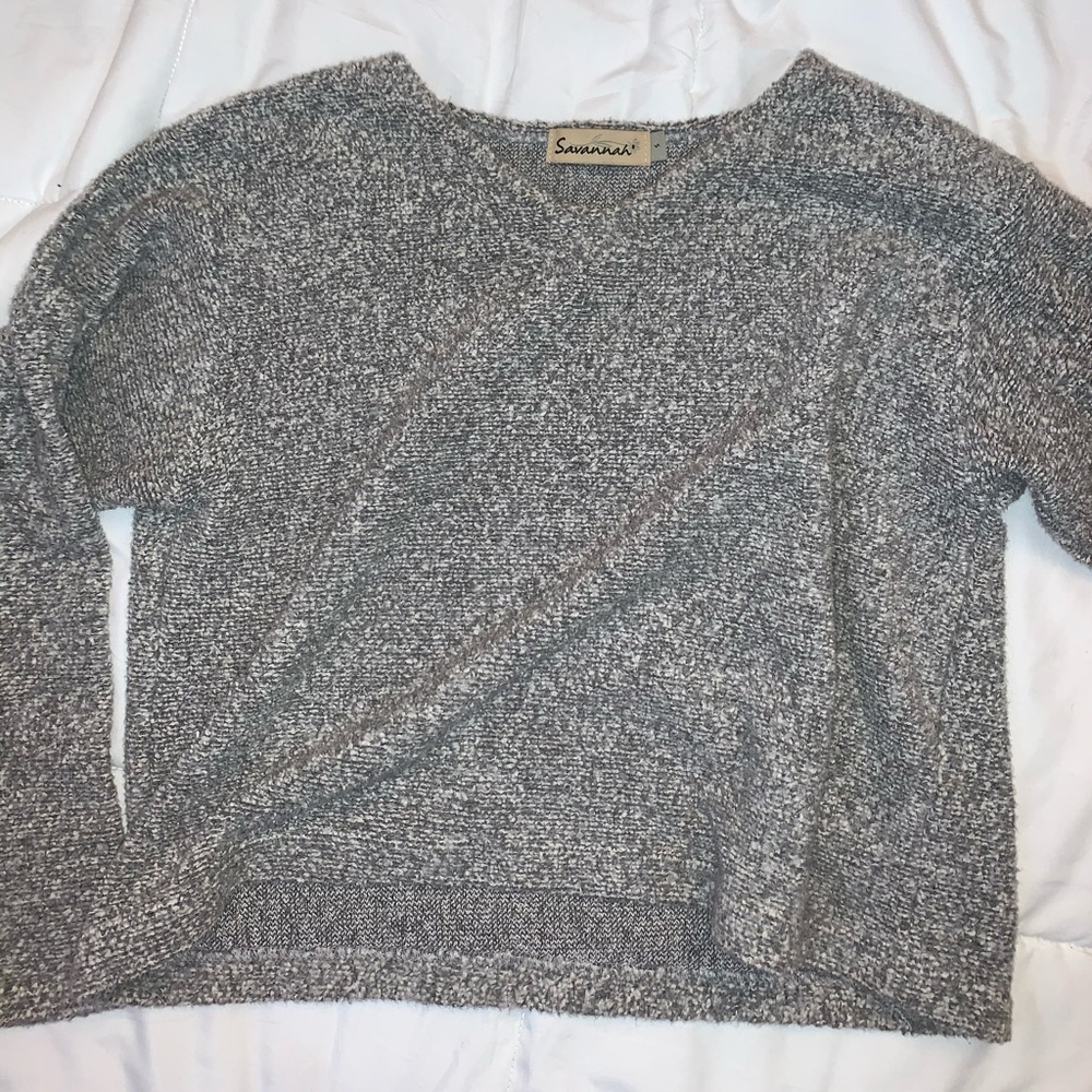 cropped sweater
